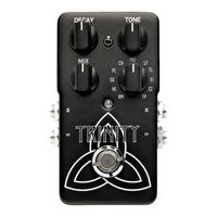 Tc Electronic Trinity Reverb Bedienungsanleitung