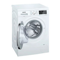 Siemens iQ500 WU Serie Gebrauchs- Und Aufstellanleitung