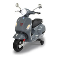 Jamara Ride-on Vespa GTS 125 Gebrauchsanleitung