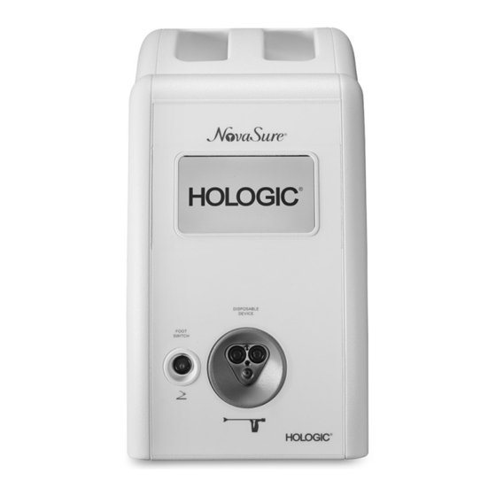 Hologic NovaSure 08 Handbücher