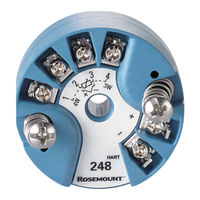Emerson Rosemount 248 Betriebsanleitung