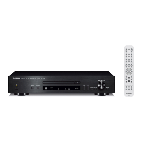 Yamaha CD-N301 Handbücher