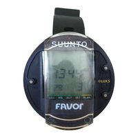 Suunto FAVOR Bedienungsanleitung
