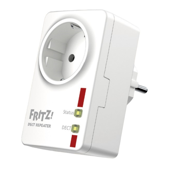 AVM FRITZ!DECT Repeater 100 Handbücher