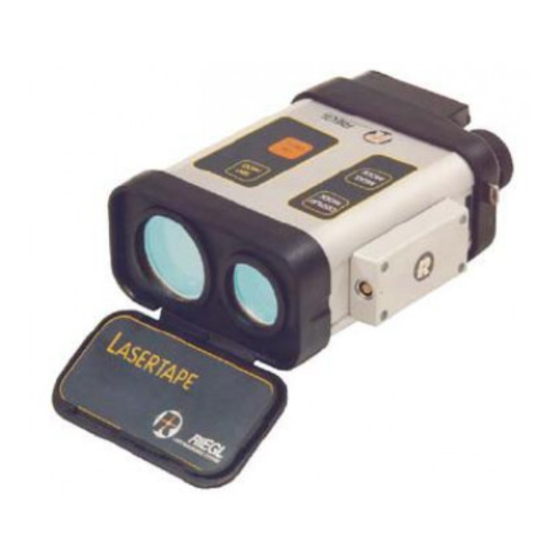 Riegl FG 21-P Handbücher