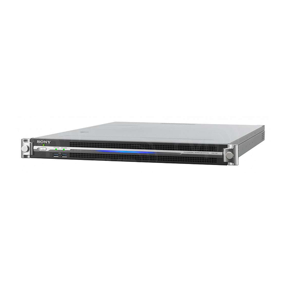 Sony PWS-100MG1 Handbücher