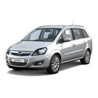 Opel Zafira Betriebsanleitung