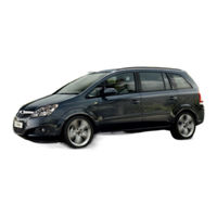 Opel Zafira Betriebsanleitung