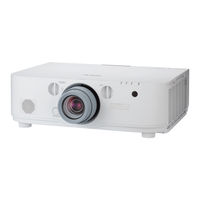 Nec PA572W Bedienungshandbuch