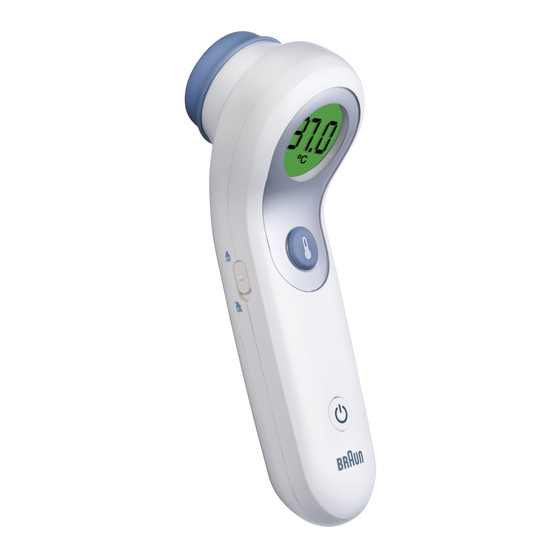 Braun No touch + forehead NTF 3000 Handbücher