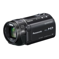 Panasonic HC-X800 Bedienungsanleitung