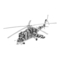 Flugzeugmodellen REVELL Mil Mi-24D Hind-D Handbuch