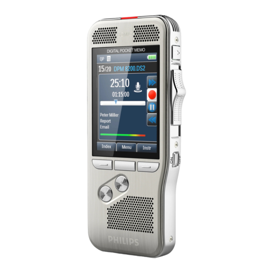 Philips DPM8200 Handbücher