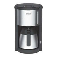 Krups PRO AROMA Bedienungsanleitung