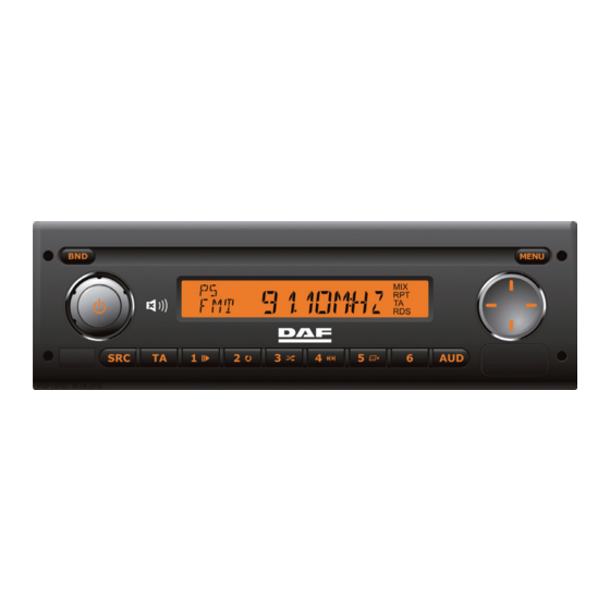 Bosch DAF Radio Basic Handbücher