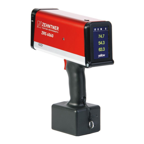 Proceq ZRS 6060 Handbücher