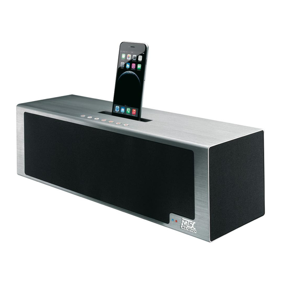 MTX Audio MTX iT1air Handbücher
