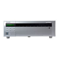 Panasonic WJ-NX400K Wichtige Informationen