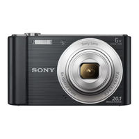Sony DSC-W810 Bedienungsanleitung