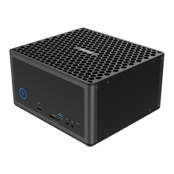 Zotac ZBOX EN1080K Handbücher