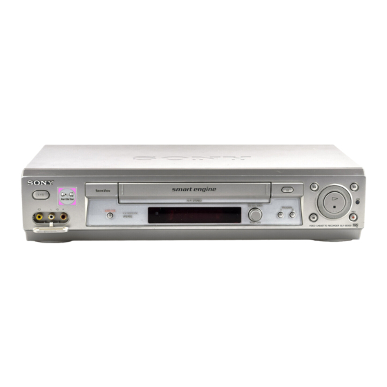 Sony SLV-SE830DE Handbücher