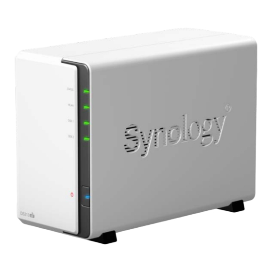 Synology DS213air Handbücher