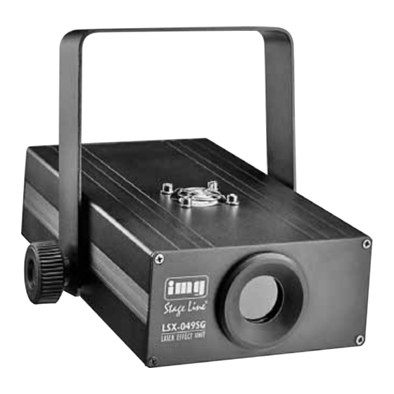 IMG STAGE LINE LSX-049SG Handbücher