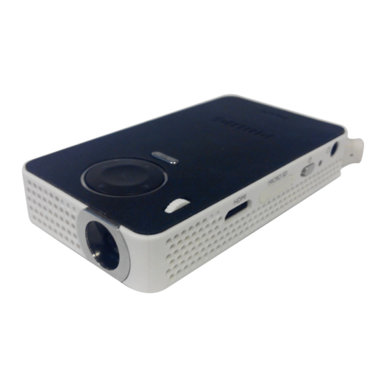 Philips PicoPix PPX 4350 Handbücher