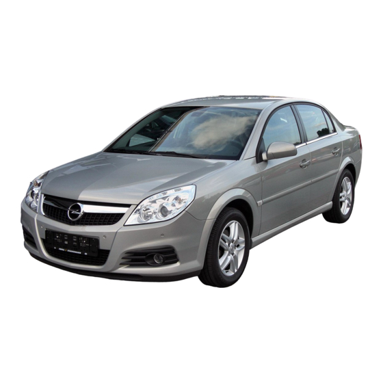 Opel Vectra 2007 Handbücher
