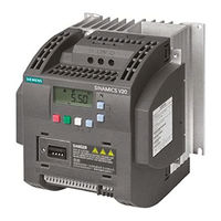 Siemens SINAMICS V20 Kompaktbetriebsanleitung