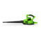 Laubsauger GreenWorks GD48BV Bedienungshandbuch