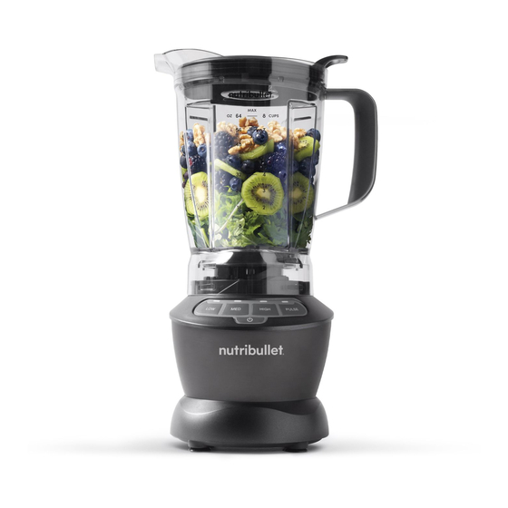 NUTRIBULLET NFB400DG Handbücher