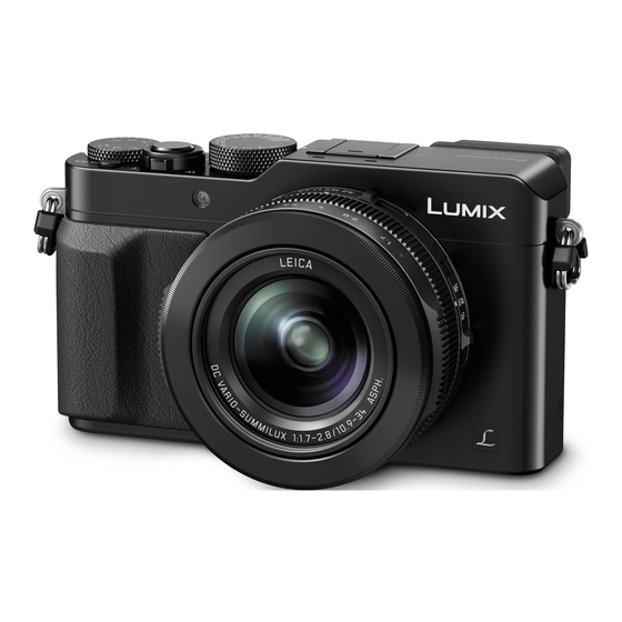 Panasonic Lumix DMC-LX100 Handbücher