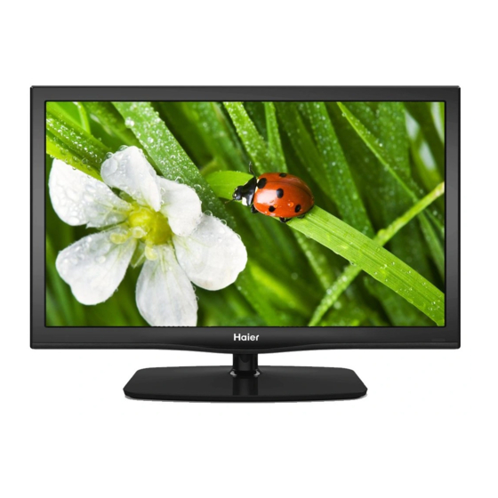 Haier LET19T1000H Handbücher