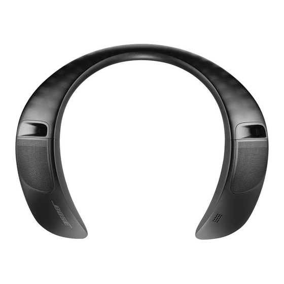 Bose SOUNDWEAR COMPANION Handbücher