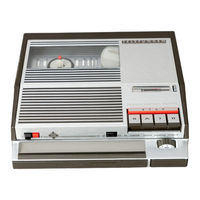 Telefunken magnetophon 302 Hinweise Zur Bedienung