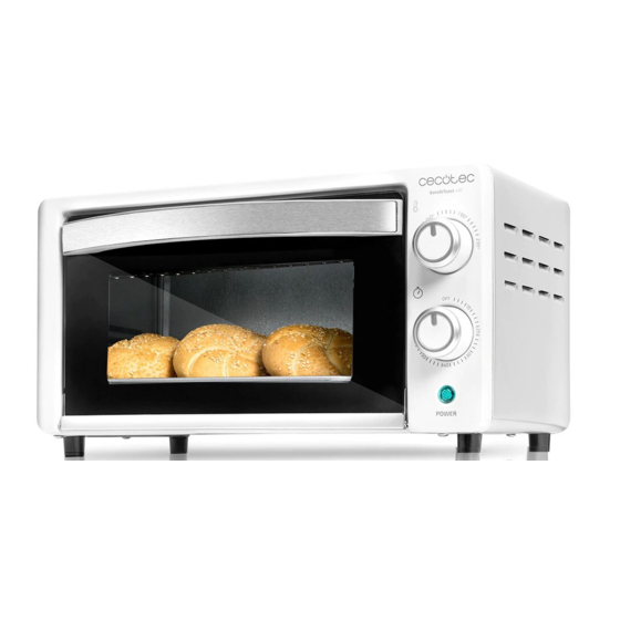 cecotec Bake&Toast 490 Handbücher