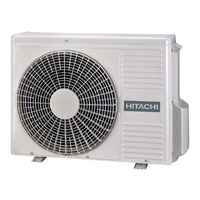 Hitachi UTOPIA RAS-2.5HVRC3 Installation Und Betriebsanleitung