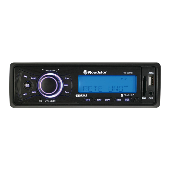Roadstar RU-280BT Handbücher