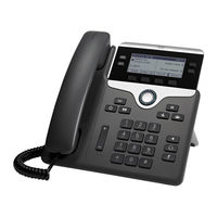 Cisco IP-Telefon 7811 Kurzanleitung