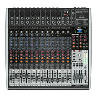Behringer XENYX X2222USB Schnellstartanleitung