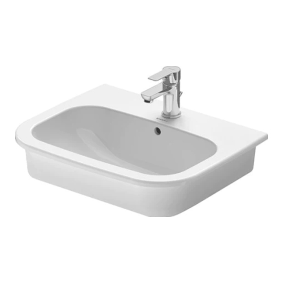 Duravit EasyClick 2F 8772 Handbücher