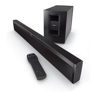 Bose CINEMATE 1 SR Bedienungsanleitung