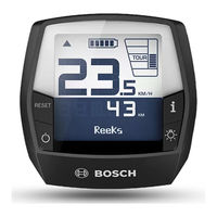 Bosch Intuvia Originalbetriebsanleitung