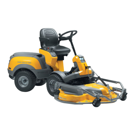 Stiga STIGA PARK PRO 25 Handbücher