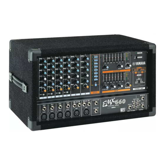 Yamaha EMX660 Handbücher