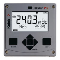 Knick Stratos Pro A201PH Betriebsanleitung
