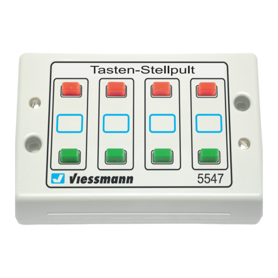 Viessmann 5547 Handbücher