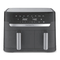 Fritteusen Moulinex DUAL EASY FRY Bedienungsanleitung