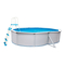 Schwimmbäder Swim & Fun Classic Oval Steel Pool Bedienungsanleitung